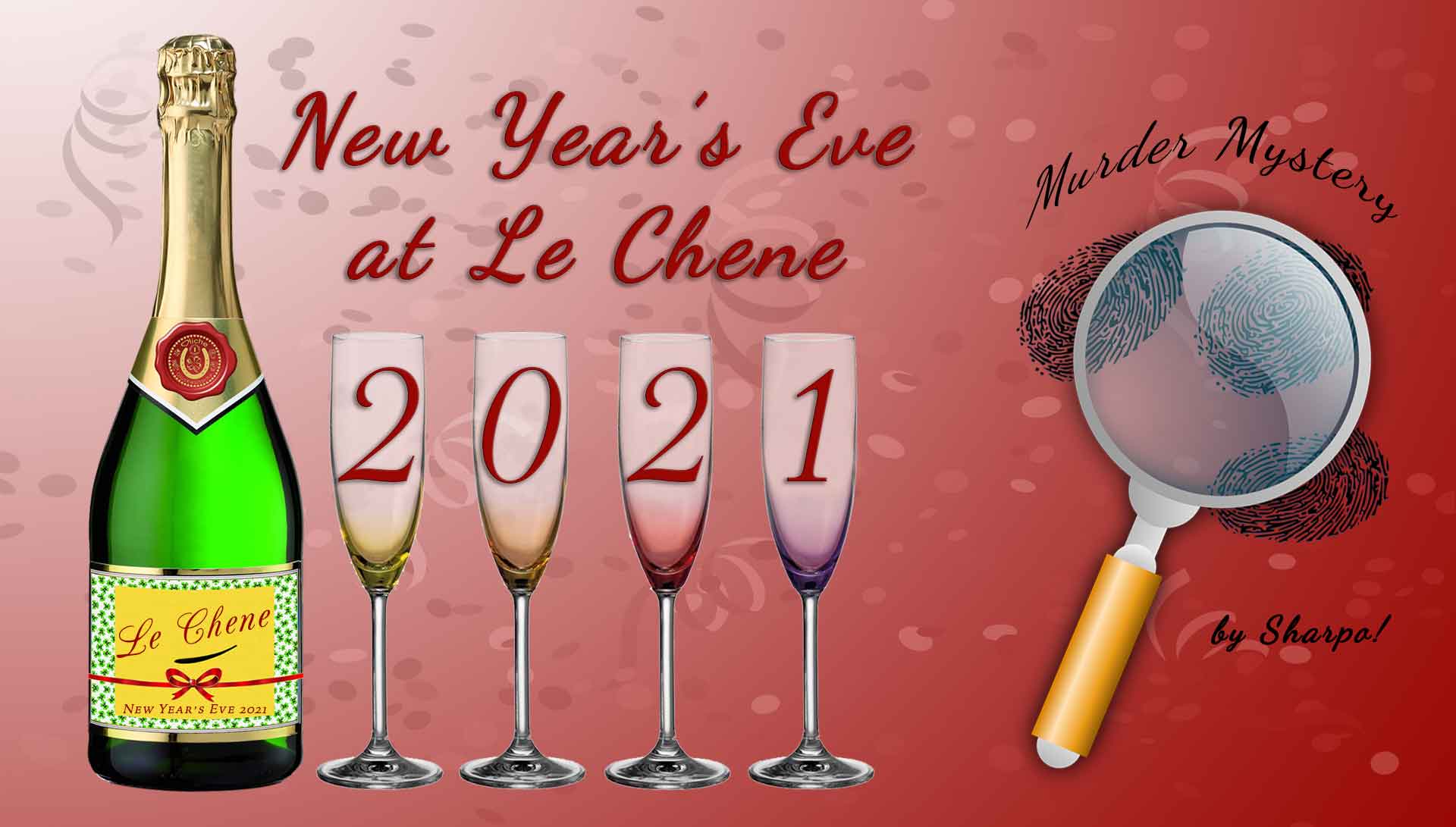 Le Chene - New Year's Eve 2021 - Murder Mystery Event
